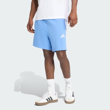 Shorts Essentials 3 Franjas Tejido Jersey 7 Pulgadas