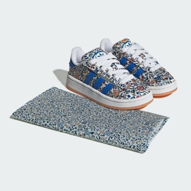Sapatilhas Campus 00s x Liberty London confortáveis com atacadores elásticos para criança