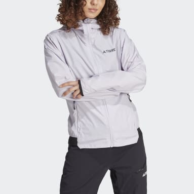 Women TERREX Purple TERREX XPERIOR WINDWEAVE JACKET