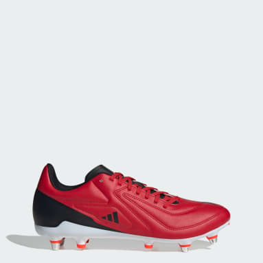Rugby Red RS15 Soft Ground Rugby Boots