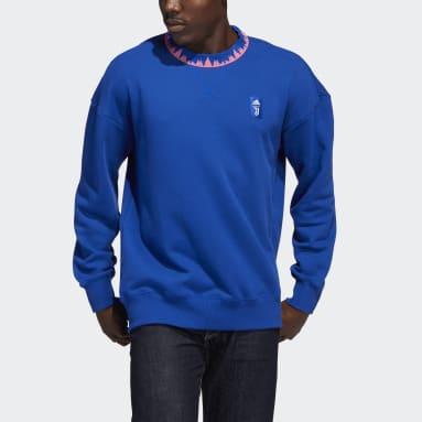 Sweatshirt Lifestyler da Juventus Azul Homem Futebol