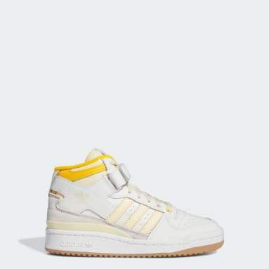 Youth Originals White Forum Mid Shoes Kids