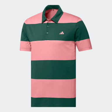 Colorblock Rugby Stripe Polo Shirt