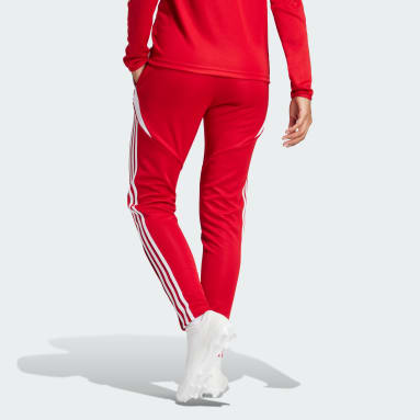 adidas Adicolor Heritage Now Flared Track Pants - Red, Women's Lifestyle