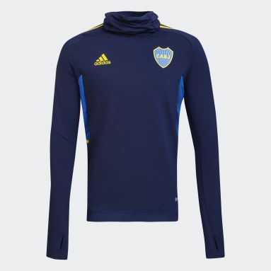 Buzo Liviano Tiro Boca Juniors Azul Hombre Fútbol