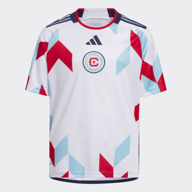 Youth Soccer White Chicago Fire 23/24 Away Jersey