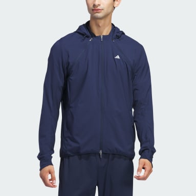 Men Golf Blue Ultimate365 Convertible Jacket