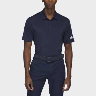 Ultimate365 Solid Polo Shirt Niebieski