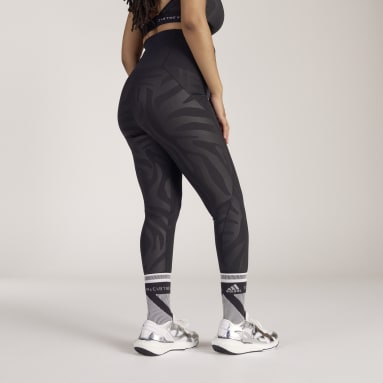 Women Gym & Training Black adidas by Stella McCartney Maternity Yoga Leggings