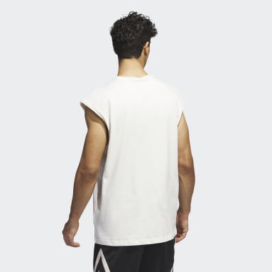ผู้ชาย บาสเกตบอล สีขาว เสื้อกล้าม Select Warm-up