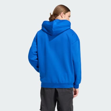 SUDADERA CON GORRO ADICOLOR CLASSICS 3 FRANJAS