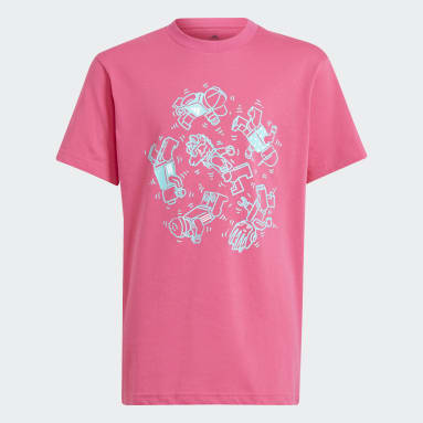 T-shirt adidas x LEGO® Bordô Criança Sportswear