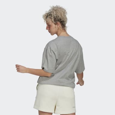 T-shirt oversize gris Femmes Sportswear