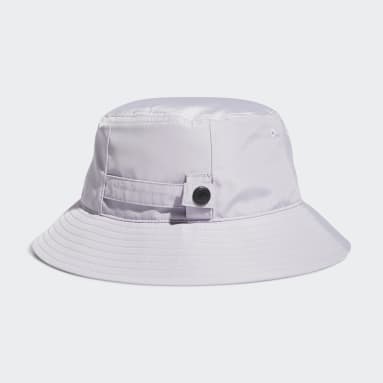 Women Training Silver Foldable Bucket Hat