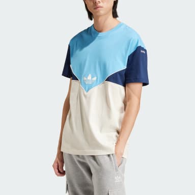 Tee shirt online adidas bleu