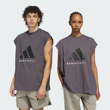 アディダス バスケットボール ノースリーブTシャツ（ジェンダーニュートラル）