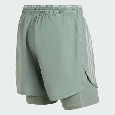 Own the Run 3 Stripes 2in1 Short