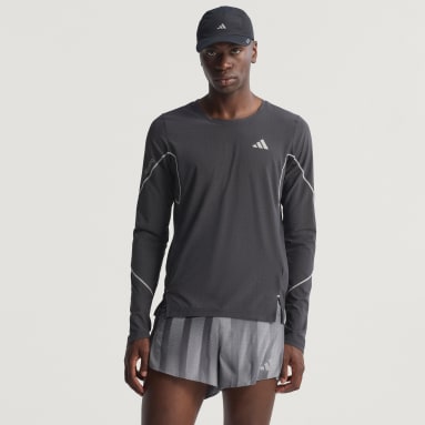 Adizero BTN Uzun Kollu Koşu Tişörtü