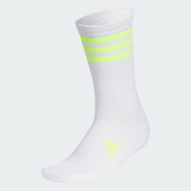 Women Golf White 3S 크루 삭스
