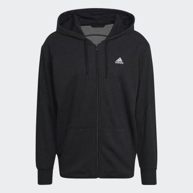 Chaqueta con capucha Mélange Negro Hombre Sportswear