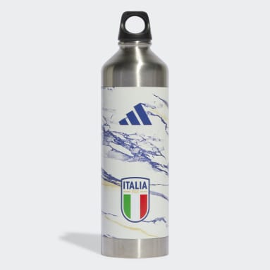 Football White Italy Steel Bottle