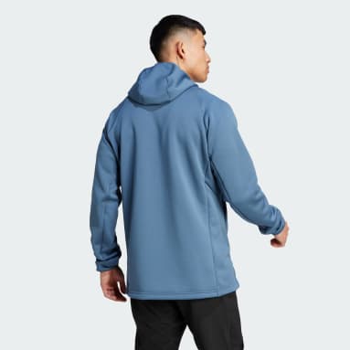 Veste à capuche molleton épaisseur moyenne Terrex Xperior Bleu Hommes TERREX
