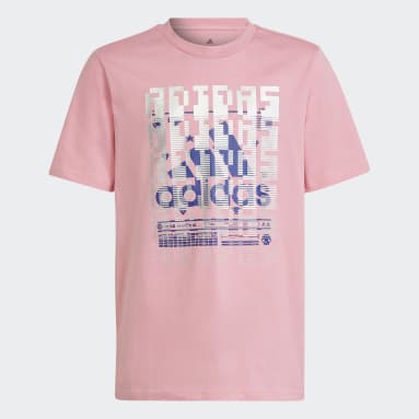 T-shirt Gaming Graphic Rosa Bambini Sportswear