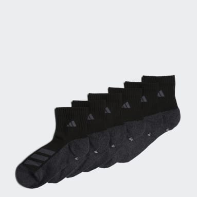 AdidasCushioned Angle Stripe Quarter Socks 6 Pairs