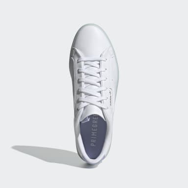 adidas originals sleek white trainers