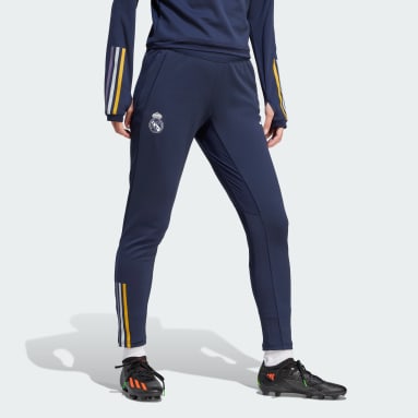 Ženy Fotbal modrá Tréninkové kalhoty Real Madrid Tiro 23