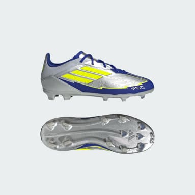 Chaussure F50 Elite Messi Terrain souple Enfants