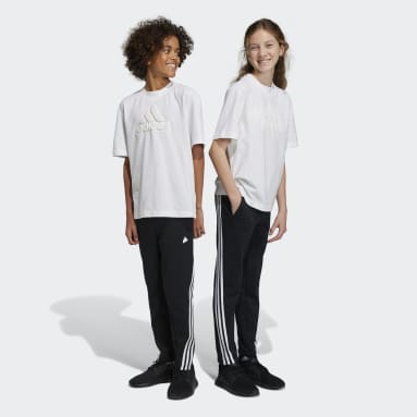 Pantalon hauteur cheville Future Icons 3-Stripes Noir Enfants Sportswear