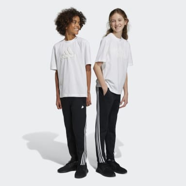 เด็ก Sportswear สีดำ กางเกงขายาวระดับข้อเท้า Future Icons 3-Stripes