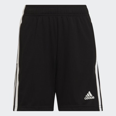 Barn Fotboll Svart Tiro Essentials Shorts