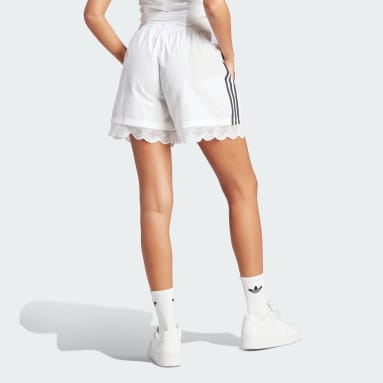 Nữ Originals Quần Short 3 Sọc Viền Ren