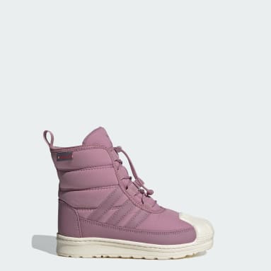 키즈 Lifestyle Pink 슈퍼스타 360 2.0 부츠