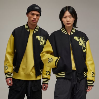 Lifestyle Black Y-3 Letterman Jacket