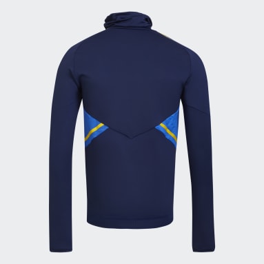 Buzo Liviano Tiro Boca Juniors Azul Hombre Fútbol