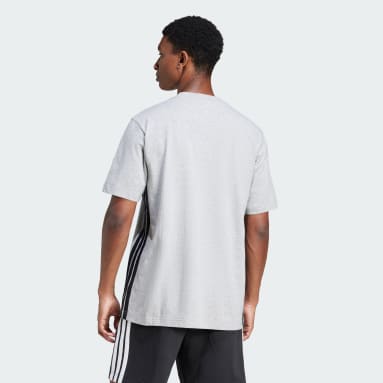 Essentials 3-Stripes Single Jersey Tişört