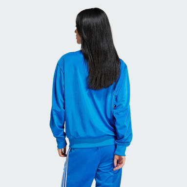 Track top adicolor Classics Loose Firebird Blu Donna Originals