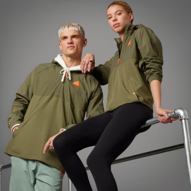 Giacca a vento Lift Your Mind Verde Sportswear