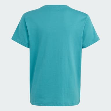 Polera Trifolio Turquesa Niño Originals
