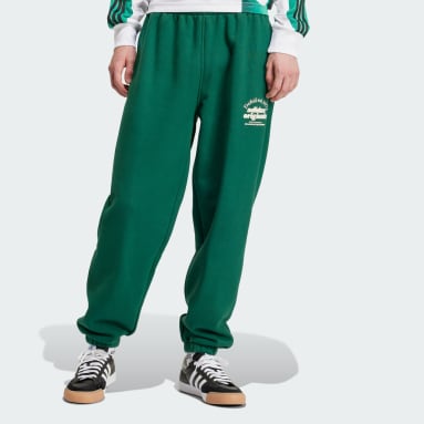 Men Lifestyle Green adidas Graphic Sweat Pants
