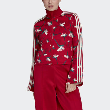 Kvinder Originals Rød Beckenbauer jakke