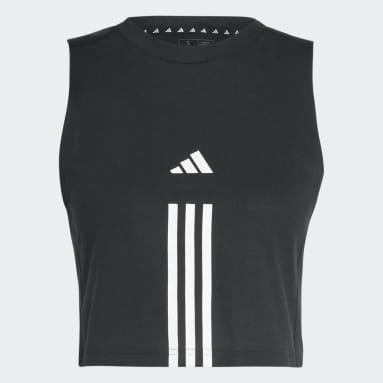 Regata Treino Algodão 3-Stripes Crop