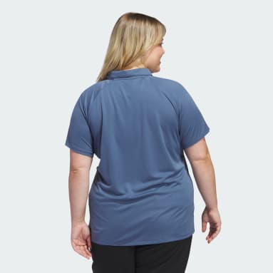 Women Golf Blue Ultimate365 HEAT.RDY Polo Shirt (Plus Size)