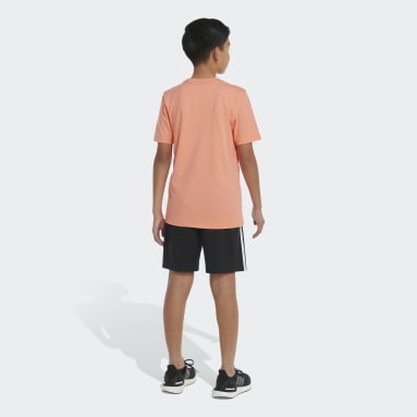 Youth Sportswear Orange Camo Logo Tee