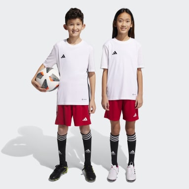 Calções Tiro 23 League Vermelho Criança Futebol