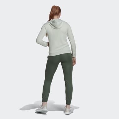 Ženy Sportswear zelená Tepláková súprava Essentials Logo French Terry