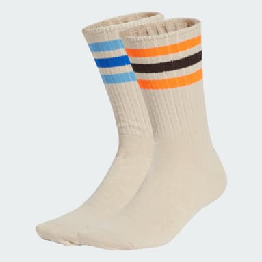 Ribbed Crew Socks 2 Pairs